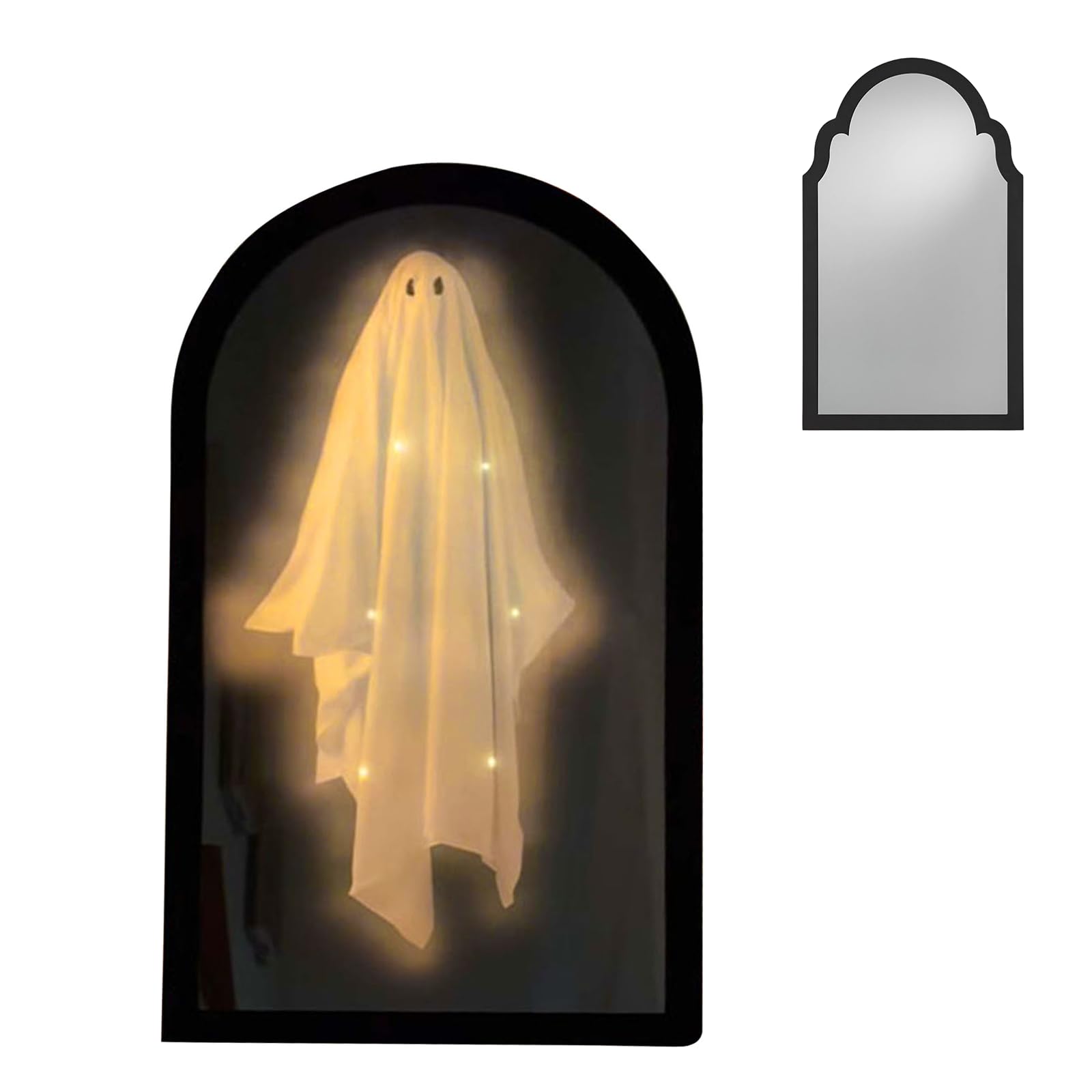  Marthastewarts Hologram Ghost Mirror with LED for Spooky Halloween Indoor Decor
| Marthastewarts LED Hologram Ghost Mir